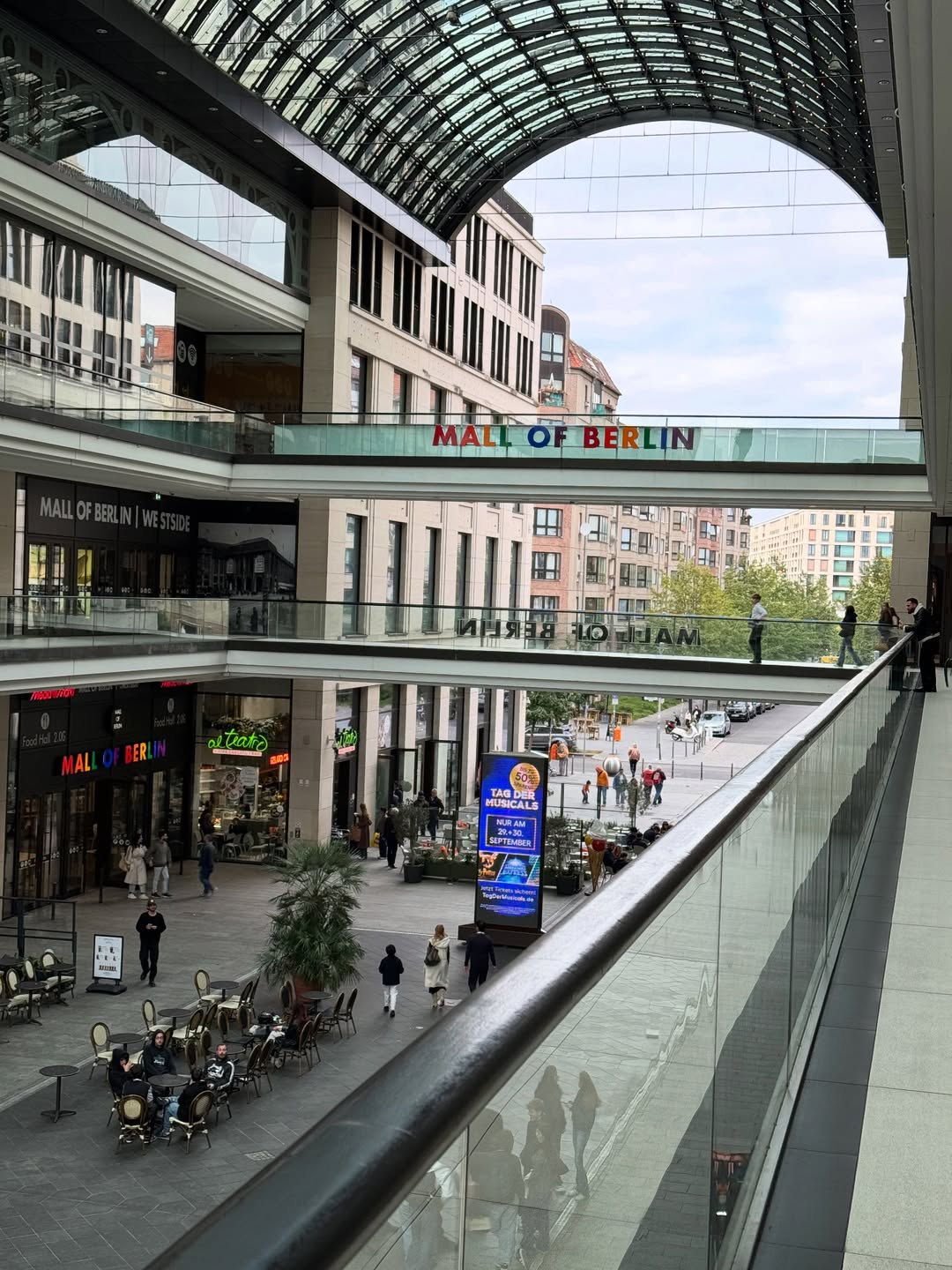 Sarah Maia wearing a navy track jacket